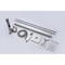 Anzzi Khone 2-Handle Claw Foot Tub Faucet with Hand Shower in Brushed Nickel FS-AZ0037BN - alternate 7